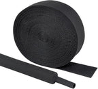 Heat Shrinkable Braided Sleeving 2:1 Ratio- Abrasion Protection Flexibility Wiring Harness Cable Sheath (1" ID, 16ft)