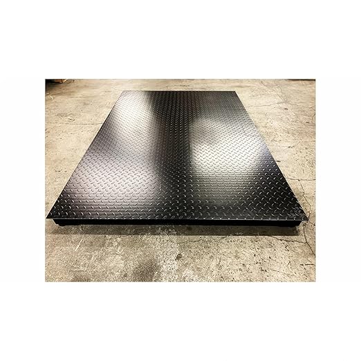 SellEton SL-5' x 4' (60" x 48") Floor Scale/Pallet Scale with Metal Indicator | 5000 lbs x 1 lb
