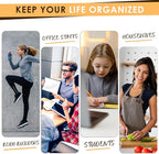 MAKELLO Dry Erase Calendar for Wall 36" x 24", Large Calendar Whiteboard with Cork Board for Office, Home, School, Family, Kitchen and Bedroom, 3' x 2'
