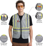 A-KSAFETY Custom High Visibility Reflective Safety Vest with logo