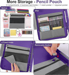 Thicker Clipboard with Storage, Internal Pen Pouch Included, A4 / Letter Size, Toughest Construction Clipboard with Waterproof, Heavy Duty Clip Boards 8.5x11 with High Capacity for Office