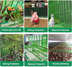 Plastic Wire Mesh Fence, Fencing Chicken Wire Fence with 1.8cm/0.7in Mesh Holes, for Pet Fencing Garden Balcony Grass Protection Farm Crafts(Size:Mesh 0.7in-3.3ft Wx98ft L,Color:Black)