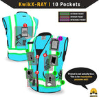KwikSafety - Charlotte, NC - GODFATHER Safety Vest [CUSHIONED COLLAR + TABLET POCKET] ANSI OSHA