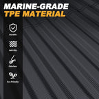 Truck Bed Mat for Ford Ranger 2025 2024, All Weather Truck Bed Liner for 2025 Ford Ranger Accessories, 5FT 59.6'' TPE Cargo Liner Truck Mat