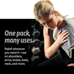 Hot & Cold Reusable Gel Packs (Large, 2 Pack) Flexible Soft Compress - Ice & Heat Therapy for Injuries, Back, Shoulder, Hip, Knee, Joint Pain, Swelling, Bruises, Post Surgery - Sport Temp
