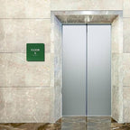 6" X6" Floor 6 Sign - ADA Compliant Tactile Graphics Grade 2 Braille Text Acrylic Wall Signs - Directional Assistance, Floor Number Safety Sign for Office, school Hospital, Apartment