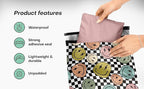 10x13 Poly Mailers – Smiles Checkerboard – Waterproof, Tear-Resistant Shipping Bags with Adhesive Seal – 100 Pack – Package Mint