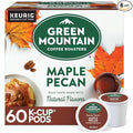 Green Mountain Coffee Roasters Maple Pecan Keurig K-Cup Pods, Light Roast Coffee, 60 Count