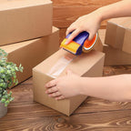 32 Pack 4 Sizes Shipping Boxes Mailers Corrugated Cardboard Box Kraft Mailing Boxes Small Packing Box with Packaging Tape for Shipping Packing Mailing (Kraft Color)