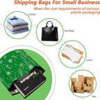 Poly Mailers 10x13 Inch 25 Pcs - Christmas printed Shipping Bags, 2.4mil Thickness, Waterproof and Tear Resistant Mailing Envelopes, Self-Sealing Packaging Bags for Small Business