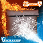 Fireproof Document Bag - with 4200°F Heat Insulated, Waterproof Fireproof Bag with Zipper, 8 Layers of Functional Materials, Fireproof Money Bag for Cash/Documents/Valuables, Fire Bag 11"x7.7" …