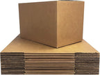 Amazon Basics Cardboard Moving Boxes, 15 Pack, Small, Brown, 16" x 10" x 10"