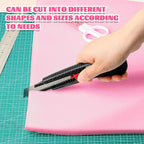 Amylove Polyurethane Foam 24" x 72" High Density Cushion Upholstery Foam Sheet for Seat Replacement DIY Projects Chairs Headboards Sofas Home(1" x 24" x 72",Pink)