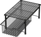 Simple Houseware Stackable Basket Drawer, Black