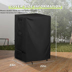 Smoker Cover for Pit Boss PBV3G1 Smoker Grill, Outdoor Grill Cover for Pit Boss Vertical Smoker Grill