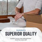 Bryco Goods Packing Paper Sheets for Moving | 640 Sheets | 27" x 17" | 20lb | Made in USA | Newsprint Paper | Must Have in Your Moving Supplies