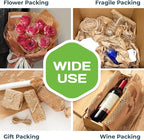 HexcelPack HexaFil Honeycomb Packing Paper - Eco-Friendly, Sustainable Filler for Shipping and Moving, Cushioned Packing Material in Dispenser Box, Alternative to Bubble Wrap - White, 12" x 1700'