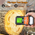 Dr.meter Wood Moisture Meter, 2 in 1 Pin & Pinless Moisture Tester, Digital Dampness Moisture Sensor Detector for Wood Firewood Drywall Paper Floor Woodworking, Water Leak Detector