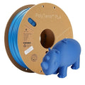 Polymaker Matte PLA Filament Sapphire Blue 1.75mm 1kg 3D Printing Filament, PolyTerra 3D Printer PLA Filament