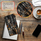 Car Registration and Insurance Holder,Leather Vehicle Glove Box Organizer Wallet for Document, for any Car,Truck,Motorcycle,Driver License,Trailer or Boat,Men & Women,Leaf Hunting Camo Forest Deer