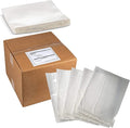 MT Products Blank Envelope Shipping Label Sleeves - 4" x 6" Packing Slip Pouches for Shipment/Return - Pack of 100