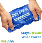 Hot & Cold Ice Packs for Injuries Reusable Gel (4 Pc Set) for Pain Relief, Joint Muscle Soreness Swelling for Knees Back Shoulder Foot