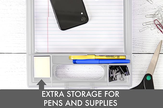 Dexas Clipcase Storage Clipboard w/Handle