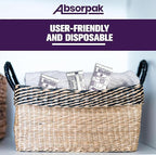 CILICAnt Absorpak Desiccant Pouches - 200 pcs Pack, Moisture Absorbers for Shoes, Jewelry, Clothes or Electronics, Ideal for Households, Food Pantries, Dried Food, Pet food, for Moisture, Medium