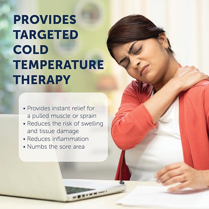 HALYARD Instant Cold Pack Disposable Cold Compress Ice Packs w/Flocking for Swelling Injuries Toothaches Sprains Strains 6 x 9 Inches, 24 Packs Per Case - 51788