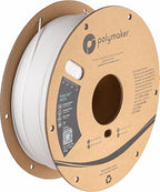 Polymaker PolyLite White 3D Printer PETG Filament 1.75mm 1kg, Legacy PETG Formula, +- 0.03mm Dimensional Accuracy, Reliable Everyday Filament, Strong Layer Bonding, Compatible with Most 3D Printers