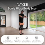 Wyze Scale Ultra BodyScan Smart Scale with Handle – Wi-Fi & Bluetooth Body Composition Scale for Weight, BMI, Body Fat, Muscle Mass, and Segmental Measurement, White