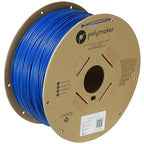 Polymaker PLA Filament, Blue 3D Printing PLA Filament 1.75mm 3kg - PolyLite 3D Printer PLA Filament, Dimensional Accuracy +/- 0.03mm, Compatible with Most 3D Printer, Blue