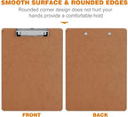 Clipboard, HERKKA 15 Pack Hardboard Office Clipboards Standard A4 Letter Size Clipboard with Low Profile Clip, Size 12.5 x 9 Inch