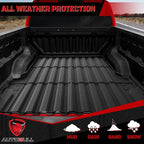 Truck Bed Mat Bed Liner Fit for Chevy Colorado/GMC Canyon 2023 2024 2025 2026 5FT Accessories, Vehicle Truck Bed Liner Custom Fit All Weather Protection TPE Pickup Car Bed Mat