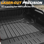 Truck Bed Mat 5FT for Chevy Colorado/GMC Canyon 2026 2025 2024 2023, All Weather TPE Heavy Duty Truck Mat Rear Bed Liner Cargo Mat for 2026 2025 Chevrolet Colorado Accessories