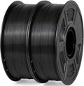 iSANMATE ASA Filament 1.75mm Bundle 2KG (4.4lbs), UV & Weather Resistant 3D Printer Filament Perfect for Outdoor Functional Parts, Black+Black
