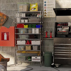 14" Deep x 42" Wide x 86" Height Wire Shelving Kit | 10-Tier | NSF Commercial Storage Rack Unit