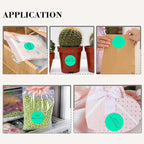 2 Inch Aqua Circle Stickers 500 Pcs,Permanent Color Coding Dots for Office,Home Organization, File Classification,Multipurpose Labels