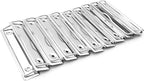 10 Pack 3.94inch 10cm Length Metal Clipboard Clips