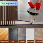 10ft Floor Cord Cover Self Adhesive Cord Hider Floor, Heavy Duty Cable Protector, Hide Extension Cords, Cable Management Hide Cords on Floor, Cable Cavity:0.61"(W) x 0.32"(H) Gray