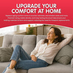 FOAMYFOAM High Density 1 inch Thick, 24 inch Wide, 72 inch Long Upholstery Foam, Cushion Replacement