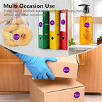 Purple 1 Inch Round Color Coding Labels with 4000 Dots, 4 Rolls - Bright Color Dot Stickers for File Folders, Inventory System - Highly Visible