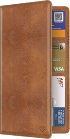FINPAC Car Registration and Insurance Card Holder, Vehicle Glove Box Card Organizer Wallet Automobile Accessories for License