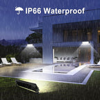 FastDeng LED Shop Light, 150W 18000lm 5000K Daylight LED Garage Light, IP66 Waterproof Outdoor Flood Light with US Plug 10FT Cord and Switch for Workshop Yard Factory Area High Bay Lighting