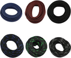 30ft PET Expandable Sleeving Wire Cable Sleeve (3/5", Red&Black)