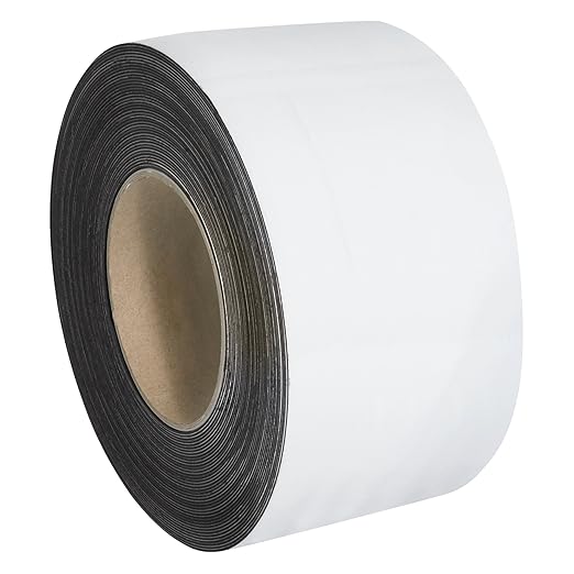 Warehouse Labels, Magnetic Rolls, 3" x 50', White, 1/Case by Discount Shipping USA