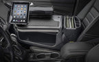 AutoExec AE-GMCD-PS-TAB-GT GripMaster Car Desk for Your Vehicle Workstation and Mobile Office, Grey with Printer Stand and Tablet Mount