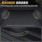 Truck Bed Mat for Dodge Ram 1500/1500 RHO 2019-2026 & Ram 1500 Classic 2019-2024 Short Bed, All Weather Bed Liner for 1500 Accessories, 5.7FT 67.4'' TPE Cargo Liner Truck Mat (Not for RamBox)