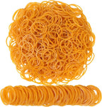 Rubber Bands 760pcs Size#10 Yellow Elastic Rubber Band 1inch Small Rubber Bands for Office Supplies Home