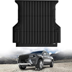 LASFIT Bed Mat for Ford Ranger 2025 2024 5.0ft Truck Bed All Weather Protector TPE Easy Clean Durable Bed Liner -Not Fit for Drop in Bedlienr